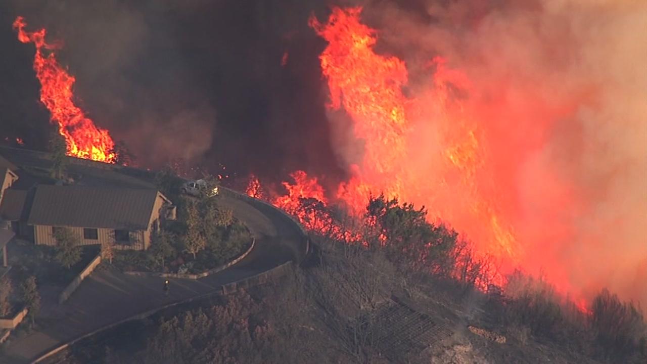 California Wine Country Fires.