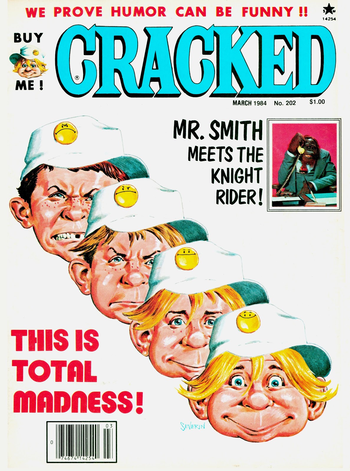 random pic cracked magazine alfred e neuman - We Prove Humor Can Be Funny !! Crackedd No 2021.00 Mr. Smith Meets The Knight Rider! This Is Total Madness!