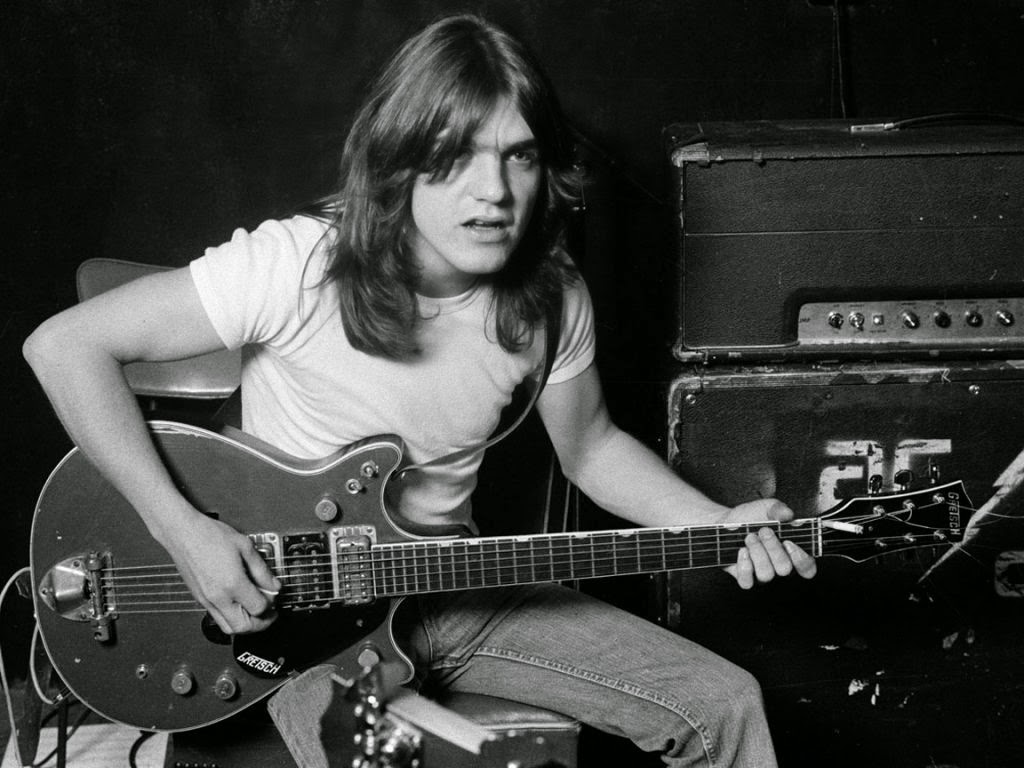 random pic acdc malcolm young