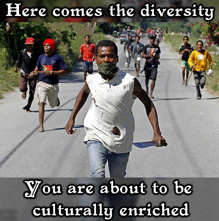 here comes diversity - Here comes the diversity You are about to be culturally enriched