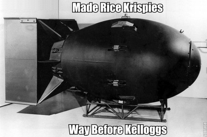 Made Rice Krispies WayBefore Kelloggs Roflbot