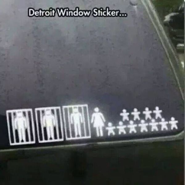 detroit window sticker - Detroit Window Sticker...