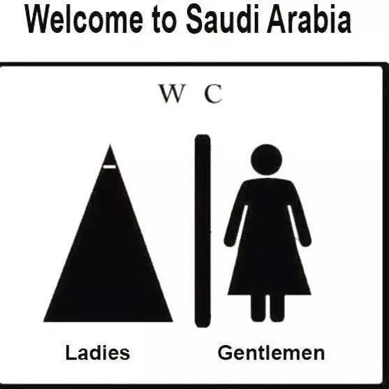 fuck saudi arabia - Welcome to Saudi Arabia W C Ladies Gentlemen