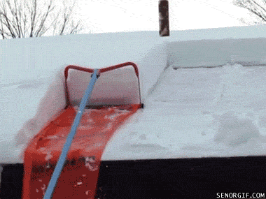 get snow off your roof