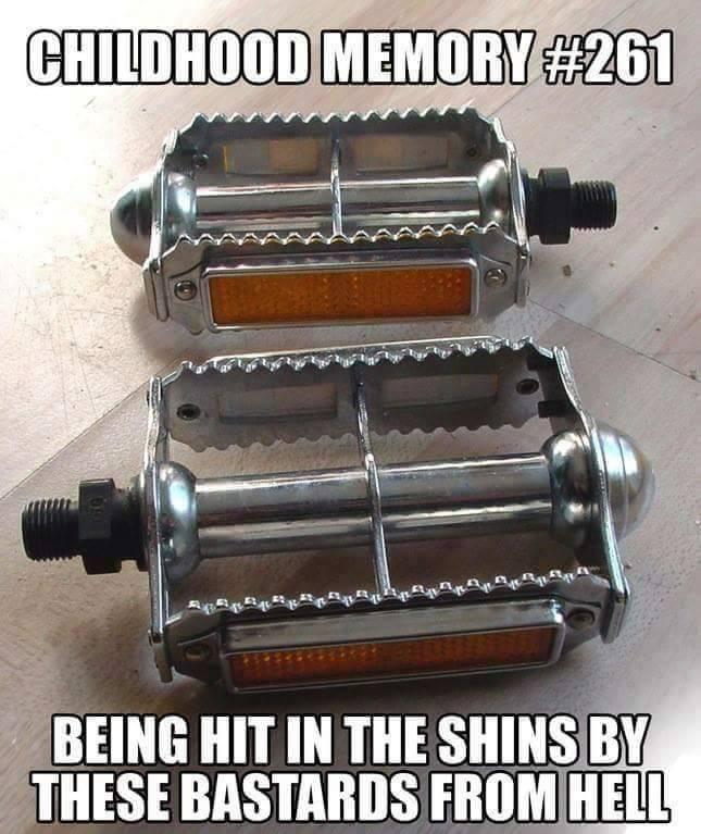 only 90s kids will remember - Childhood Memory Being Hit In The Shins By These Bastards From Hell