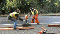 funny worker gif