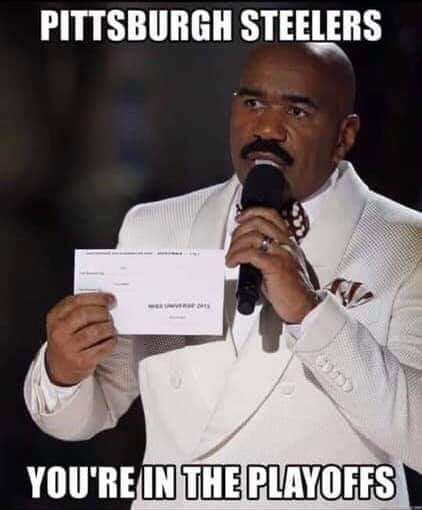 steve harvey miss universe - Pittsburgh Steelers You'Re In The Playoffs