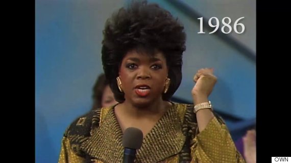 Oprah's talk show debuted.