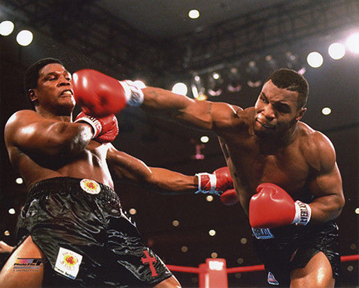 Mike Tyson KOed Trevor Berbick to become the youngest heavy weight champion ever.