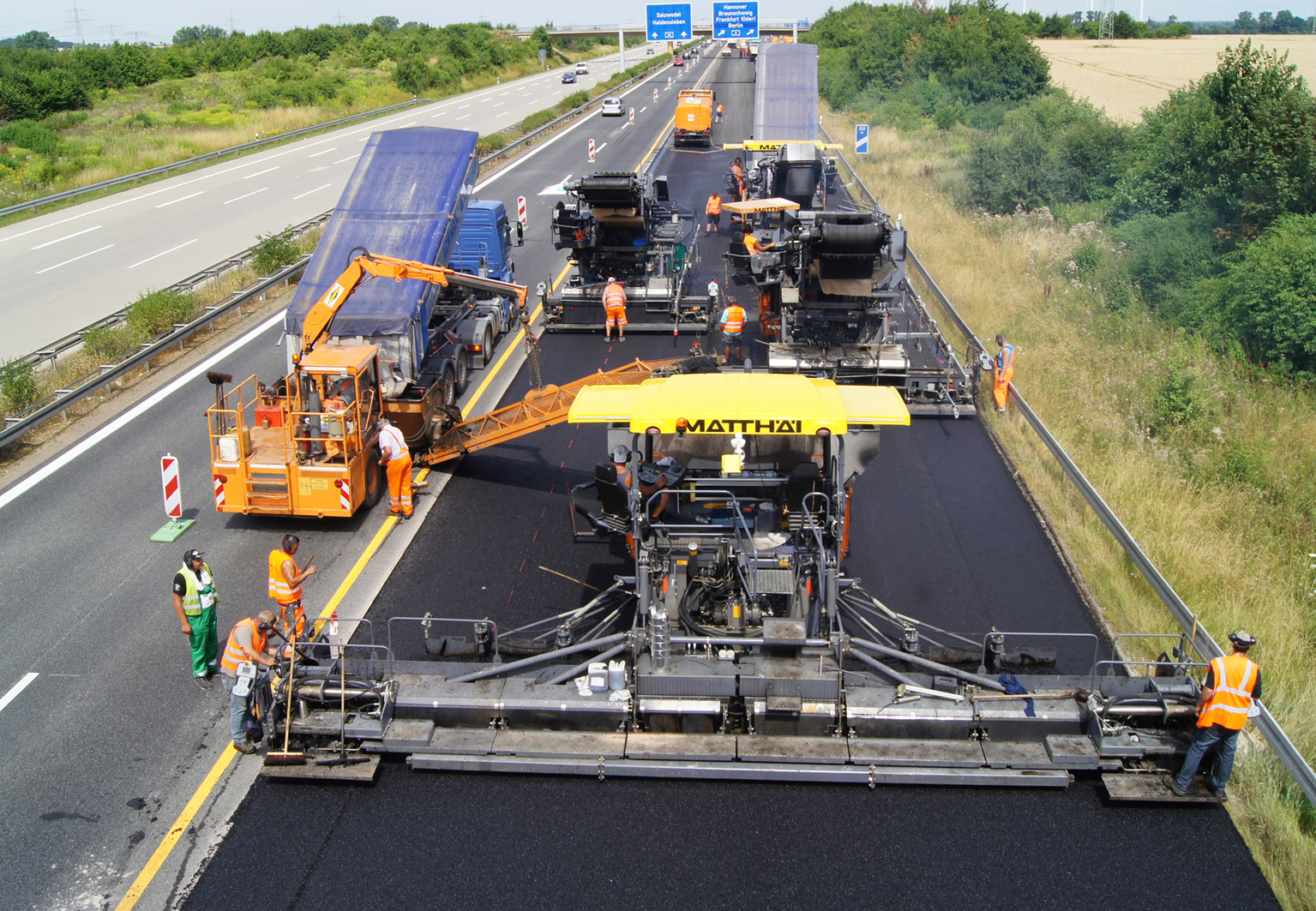 new technology in road construction