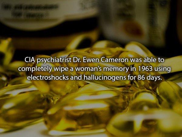 cph4 drugs - Cia psychiatrist Dr. Ewen Cameron was able to completely wipe a woman's memory in 1963 using electroshocks and hallucinogens for 86 days.