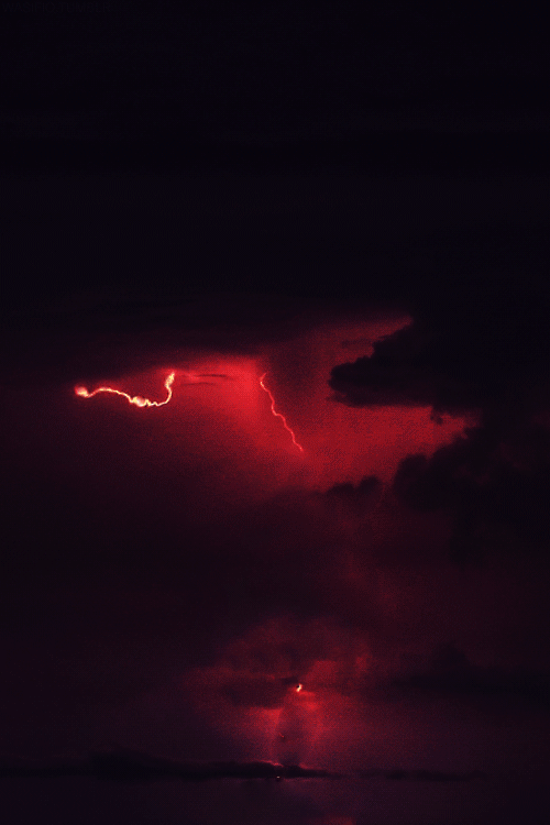 red lightning flash gif