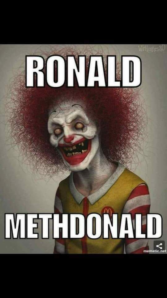 memes - random pic of ronald methdonald - Wirtoghes30 Ronald Methdonald mematic.net