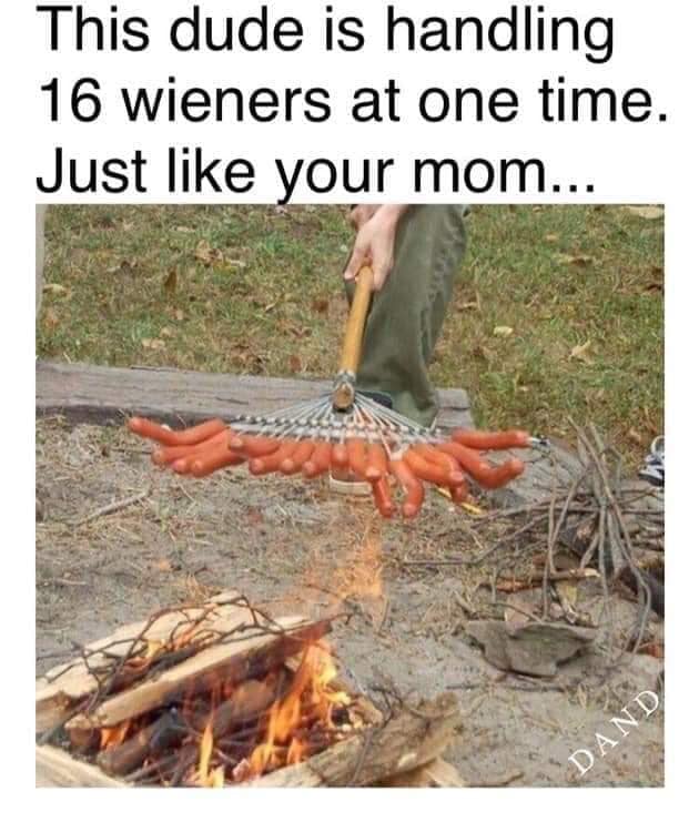 random pics - This dude is handling 16 wieners at one time. Just your mom...
