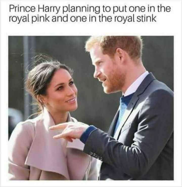 random pics - harry and meghan love - Prince Harry planning to put one in the royal pink and one in the royal stink
