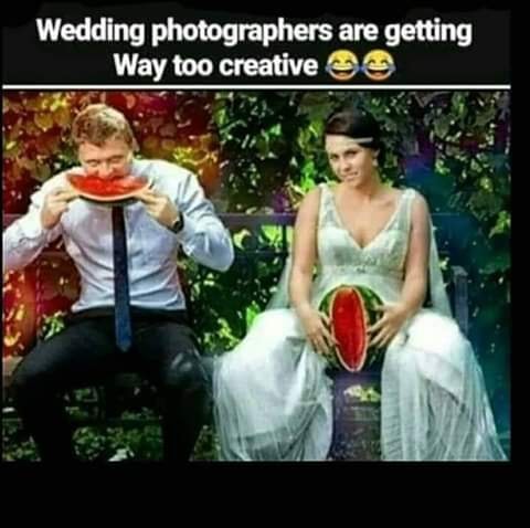 random pics - wtf awkward - Wedding photographers are getting Way too creative