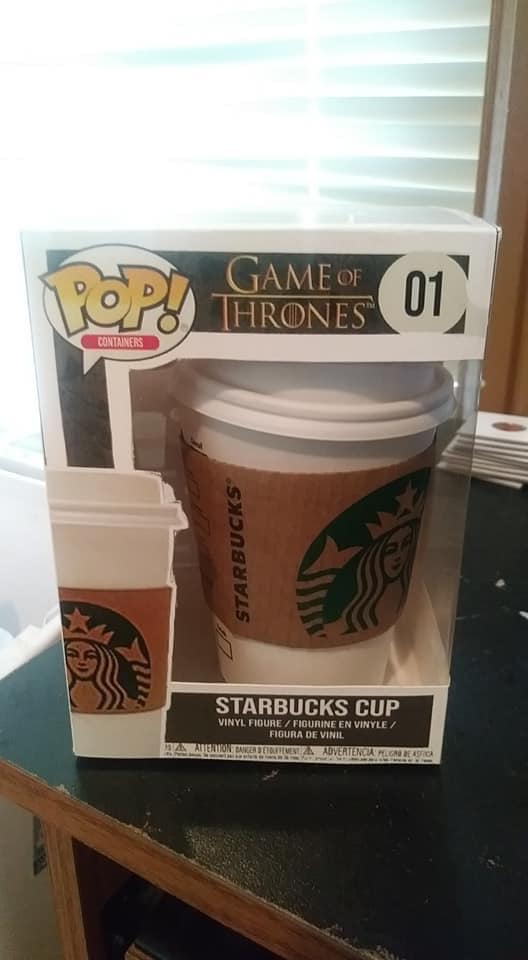 random pics - starbucks new - Pop! Thrones 01 Game Of Thrones Containers Starbucks Starbucks Cup Vinyl Fioure Figurine En Vinyle Figura De Vinil Attention Banger B E Advertencapacerca