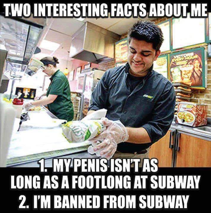 random pics -my chemical romance lol - Two Interesting Facts About Me 1 My Penis Isn'T As Long As A Footlong At Subway 2. I'M Banned From Subway