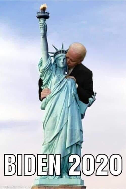 statue of liberty - Biden 2020
