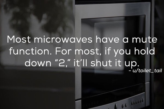 multimedia - Most microwaves have a mute function. For most, if you hold down "2," it'll shut it up. utoilet_tail