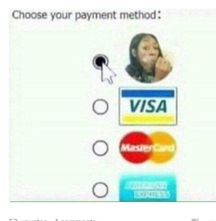 multimedia - Choose your payment method Visa
