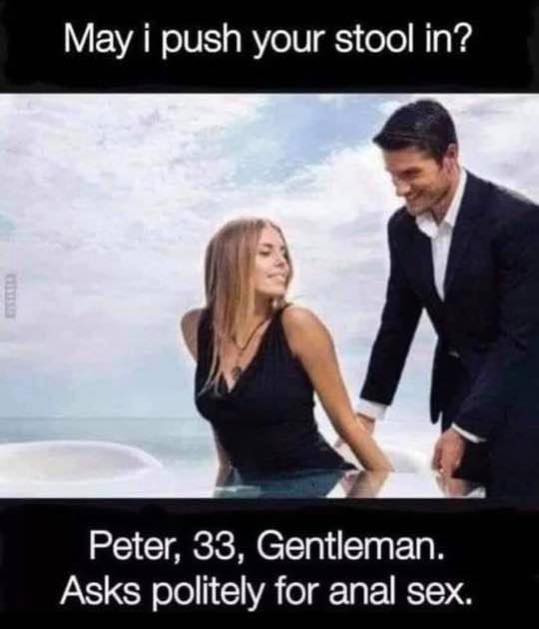 sucden financial - May i push your stool in? Peter, 33, Gentleman. Asks politely for anal sex.