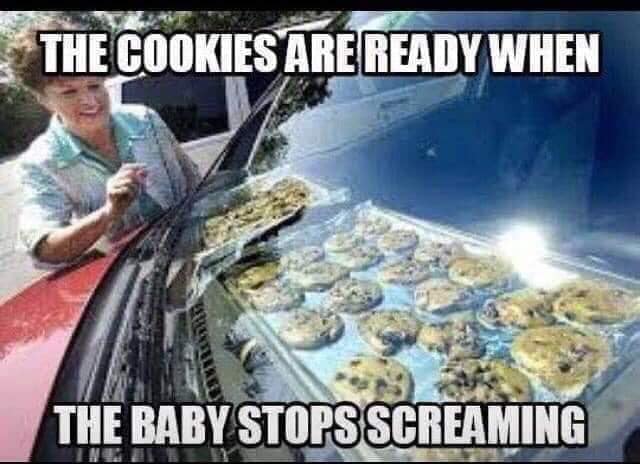 cookies are ready meme - The Cookies Are Ready When The Baby Stops Screaming