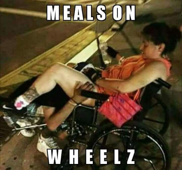 photo caption - Meals On Wheelz