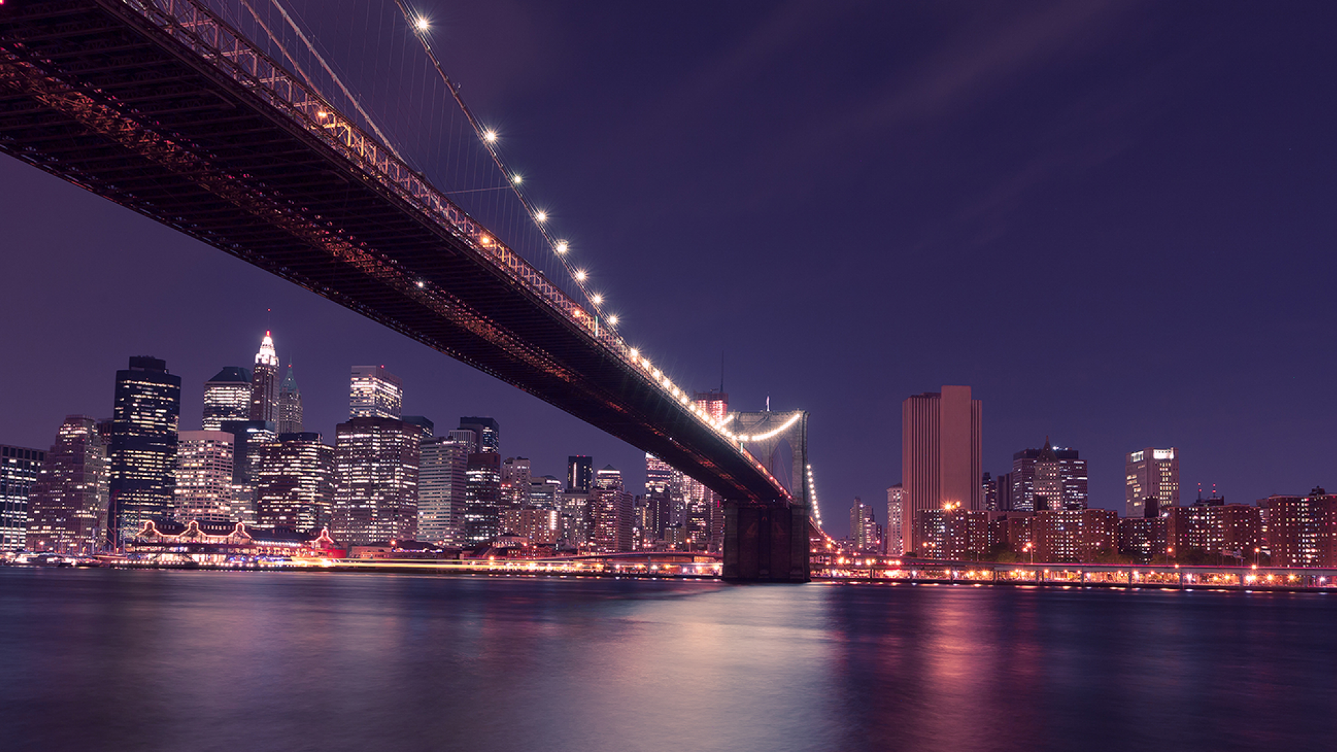 new york night wallpaper macbook air