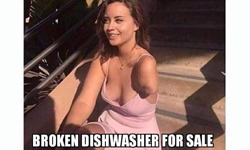tinder arms 1 2 - Broken Dishwasher For Sale