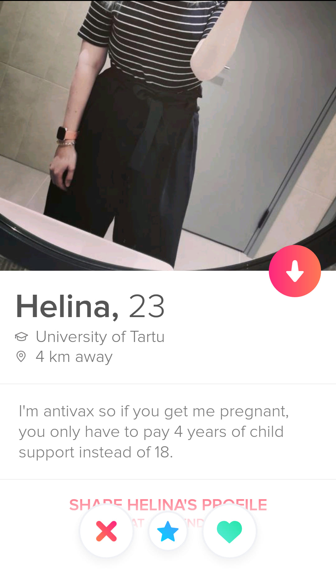shoulder - Helina, 23 e University of Tartu 4 km away I'm antivax so if you get me pregnant, you only have to pay 4 years of child support instead of 18. Shade Helina'S Ppogle X