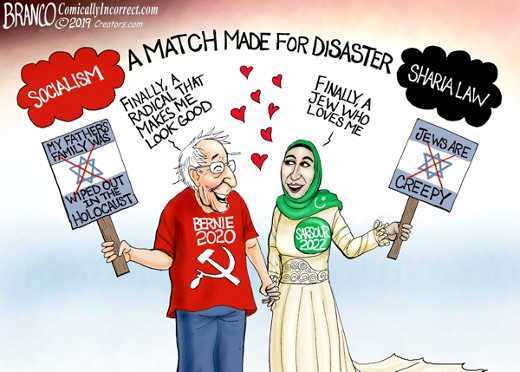 Bernie Sanders - Branco ComicallyIncorrect.com H Made For Disaster Sharia Disaster Sharia Law A Match Finally, A Socialism Finally, A Radical That Makes Me Look Good Jews Are exis W Xx Creepy Wiped Out Holocaust Bernie 2020