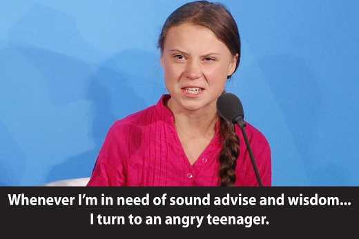 greta thunberg angry - Whenever I'm in need of sound advise and wisdom... Iturn to an angry teenager.