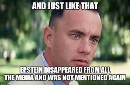 can t help stupid meme - And Just That Epstein Disappeared From All The Media And Was Not Mentioned Again