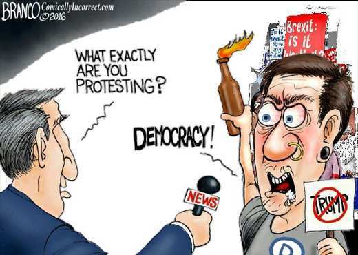 branco political cartoons - Branco ComicallyIncorrect.com Brexit Jsme is it What Exactly Are You Protesting? Democracy! Be News