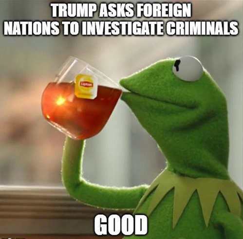 air cadet memes - Trump Asks Foreign Nations To Investigate Criminals Good
