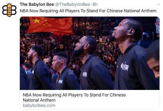 kneel to china meme - The Babylon Bee . 6h Nba Now Requiring All Players To Stand For Chinese National Anthem Nba Now Requiring All Players To Stand For Chinese National Anthem babylonbee.com