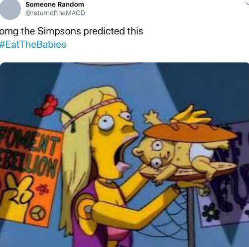 california cheeseburger simpsons - Someone Random Macd omg the Simpsons predicted this