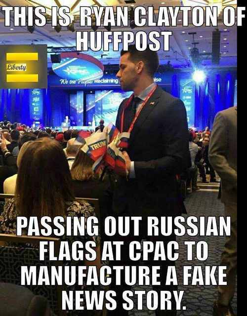 doesn t matter had - This Is Ryan Clayton Of Shuffposta Liberty 706 r eclaiming L Passing Out Russian Flags At Cpac To Manufacture A Fake News Story.