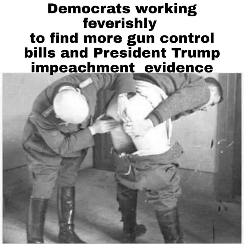 Democrats working feverishly to find more gun control bills and President Trump impeachment evidence