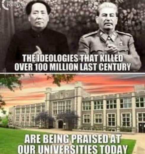 mao and stalin - The Ideologies That Killed Over 100 Million Last Century Are Being Praised At Our Universities Today