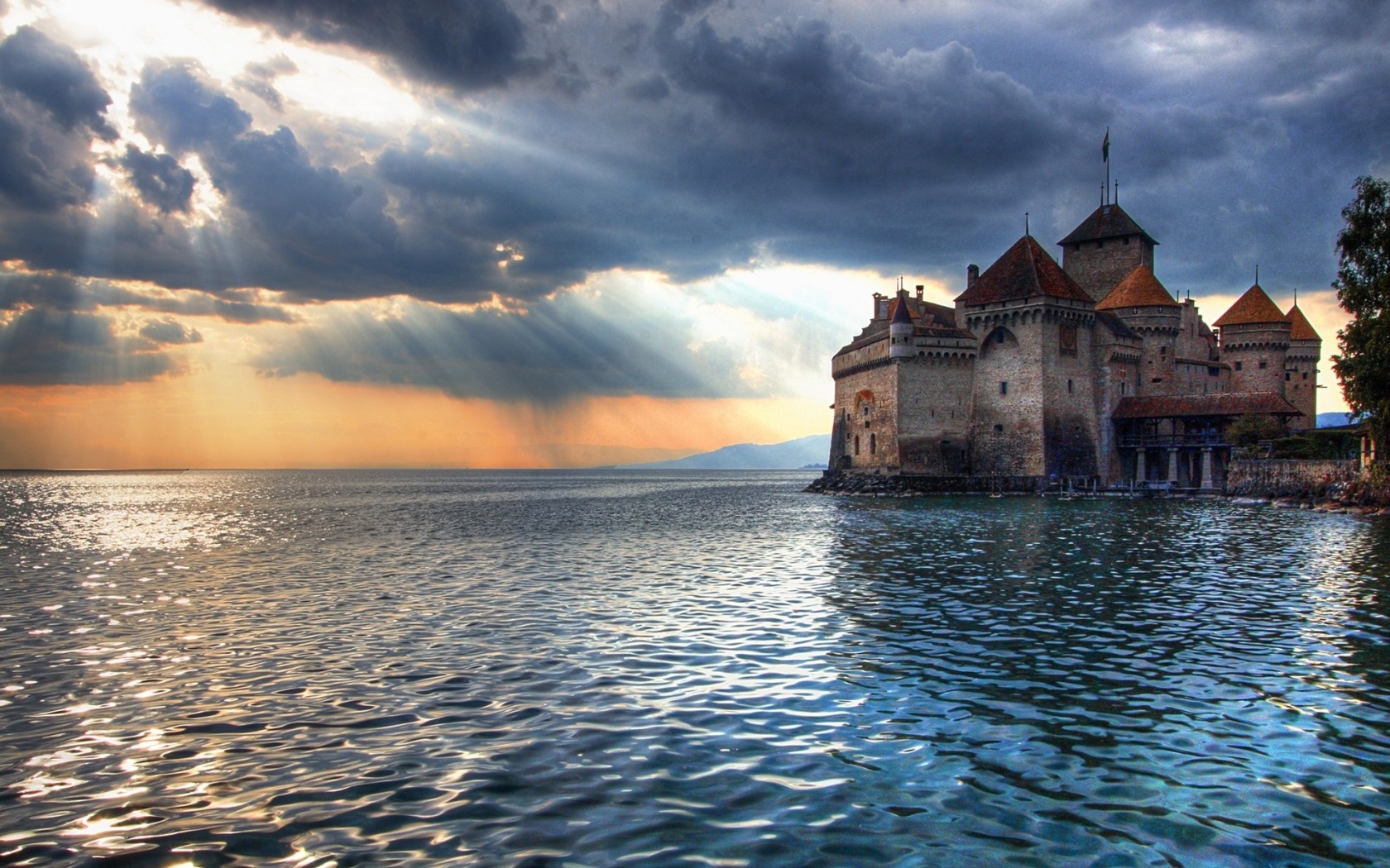 random château de chillon