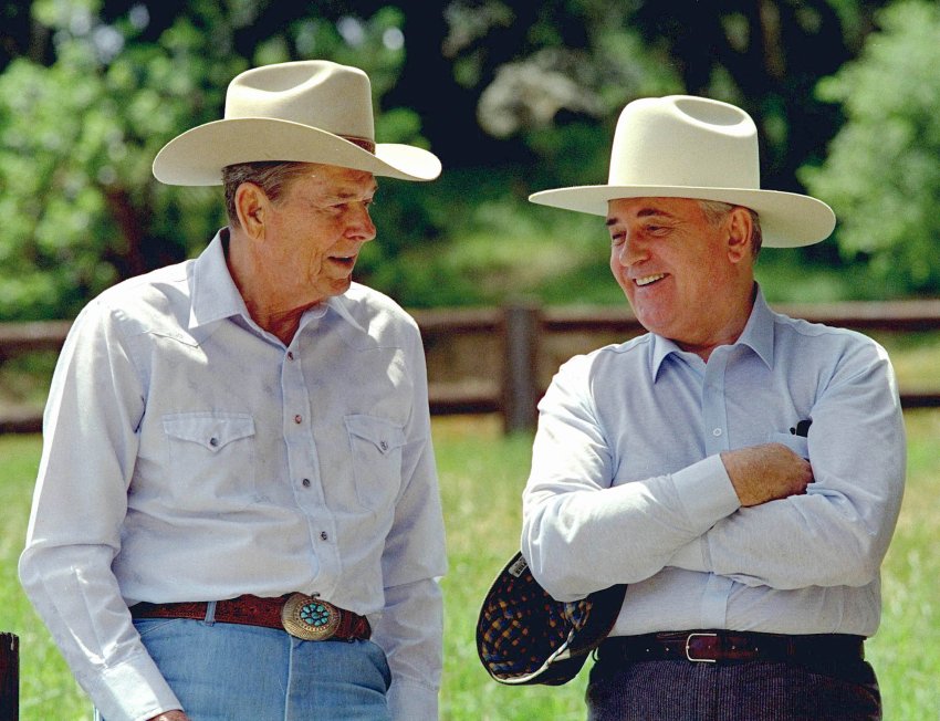 reagan and gorbachev ranch