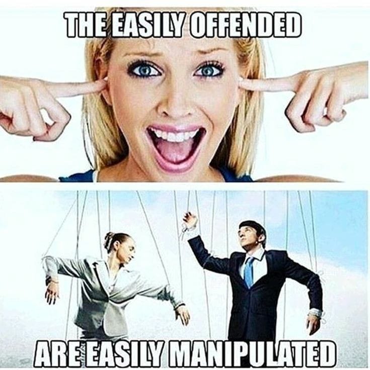 easily offended easily manipulated - The Easily Offended O Are Easily Manipulated