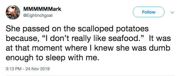 phil neville sexist tweets - MMMMMMark She passed on the scalloped potatoes because, I don't really seafood. It was at that moment where I knew she was dumb enough to sleep with me.