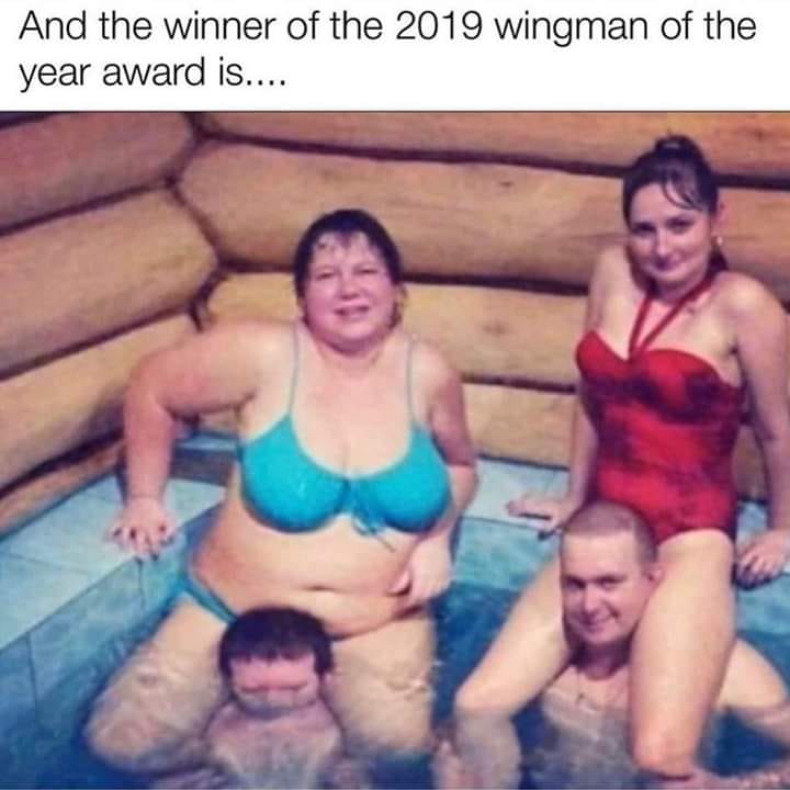 drowning in pussy - And the winner of the 2019 wingman of the year award is....