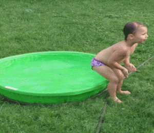 jump in the pool gif