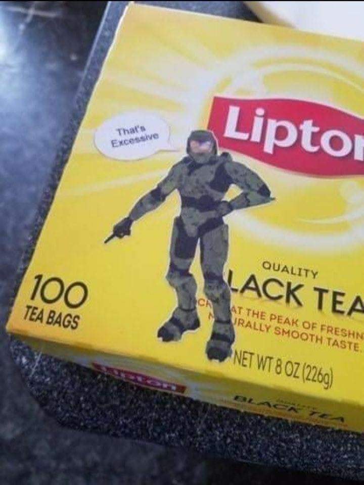 lipton - Liptor That's Excessive Quality 100 Tea Bags Lack Tea At The Peak Of Freshn Urally Smooth Taste. Net Wt 8OZ 2269