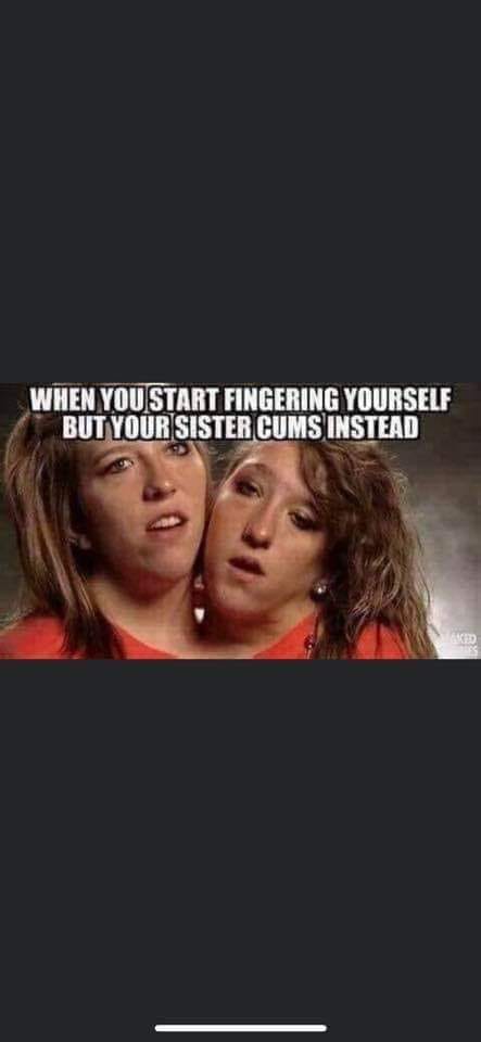 photo caption - When You Start Fingering Yourself But Your Sister Cums Instead