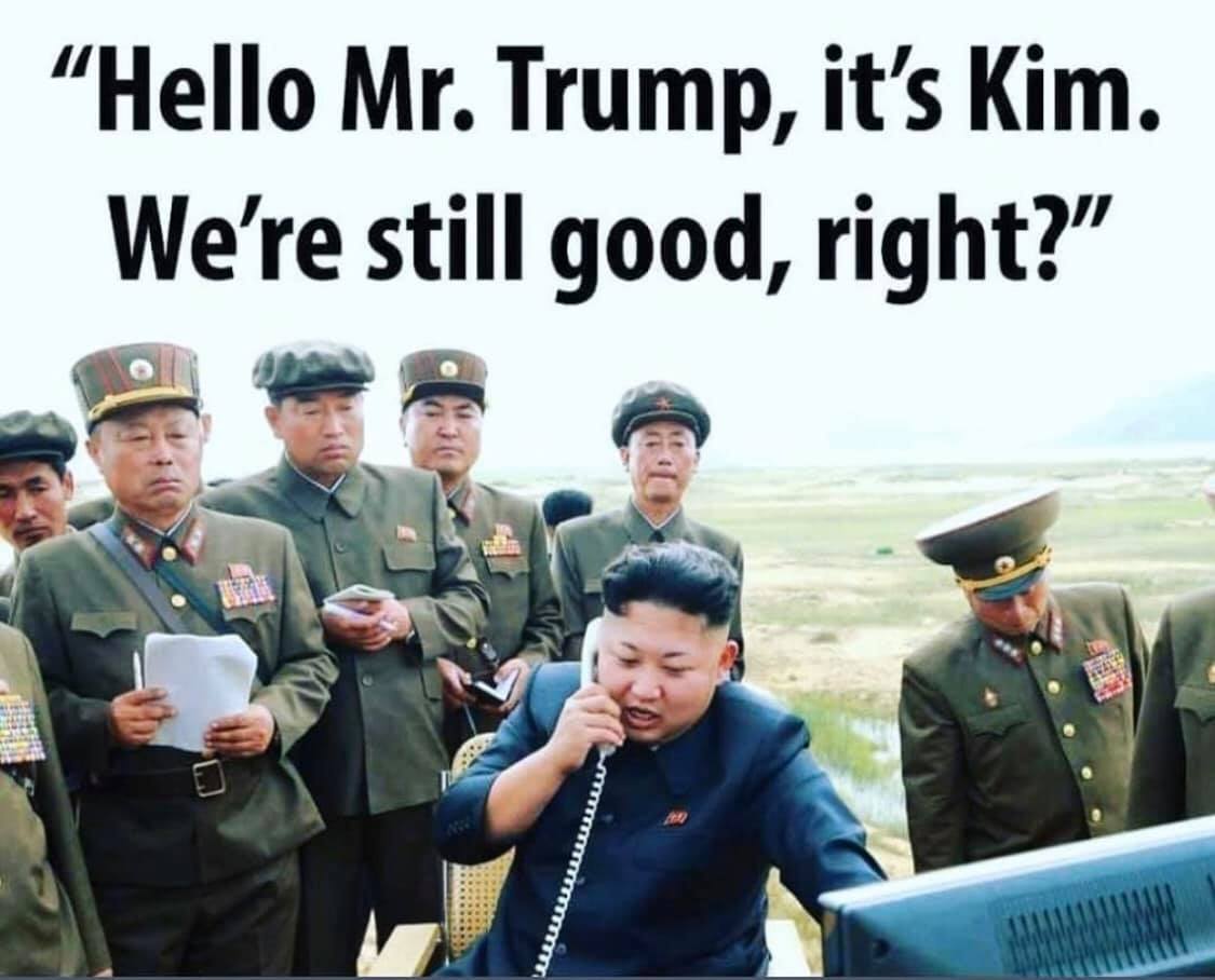 pakistan and north korea relation - "Hello Mr. Trump, it's Kim. We're still good, right?" wwwwwwww